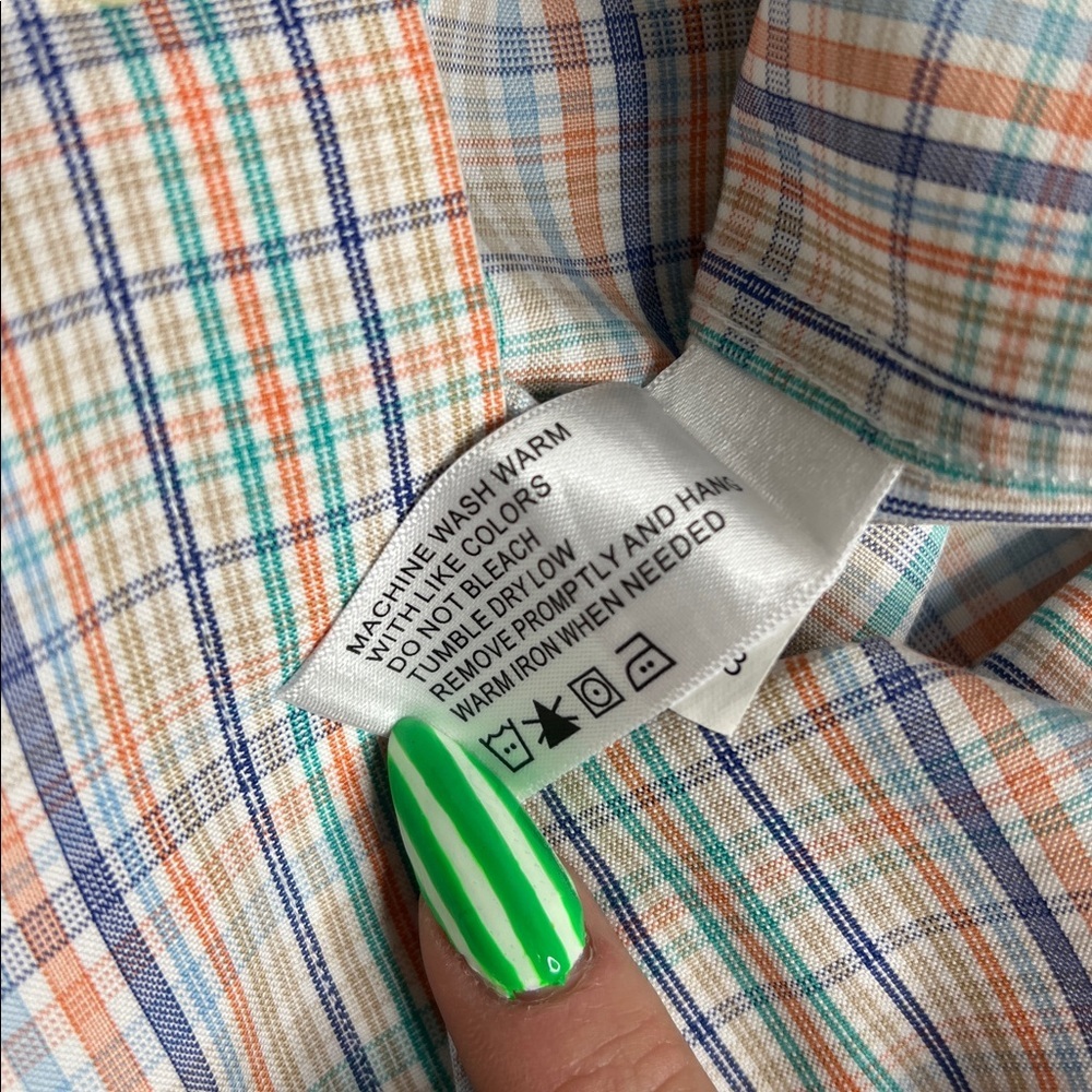 Orvis Plaid Button-Down Shirt | 100% Cotton | Men’s XL - Picture 7 of 13